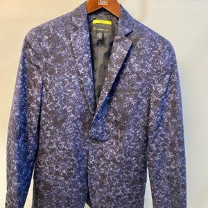 I.N.C. Purple Floral Blazer